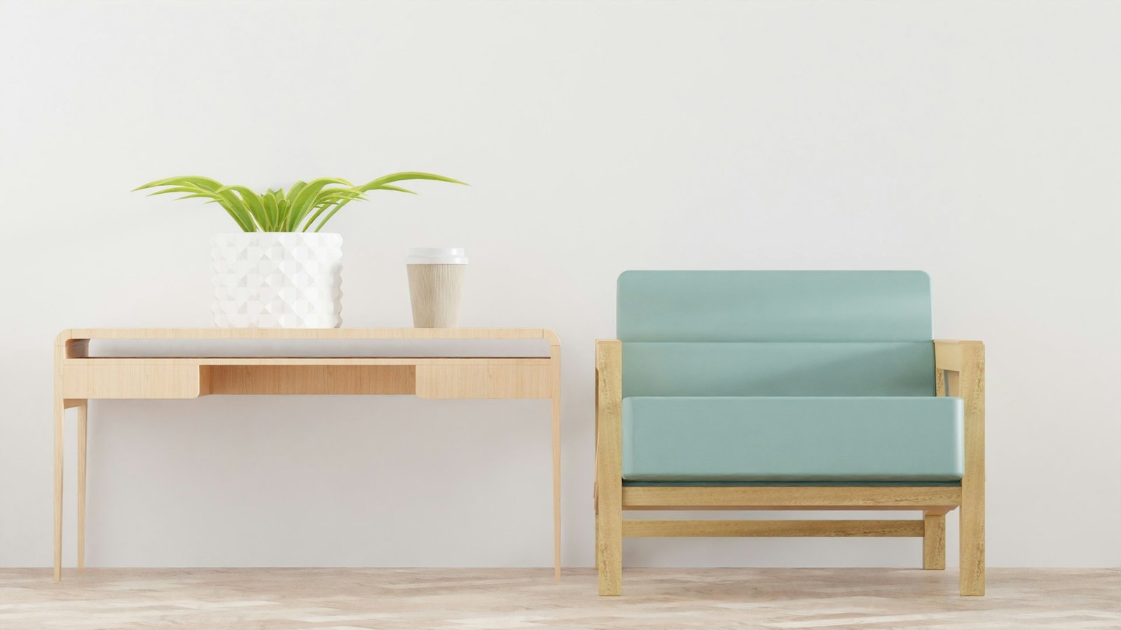 Tisch im Wohnraum